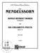 Songs Without Words (Complete) and Six Children's Pieces, Opus 72 孟德爾頌,菲利克斯 無言歌 小品 作品 | 小雅音樂 Hsiaoya Music