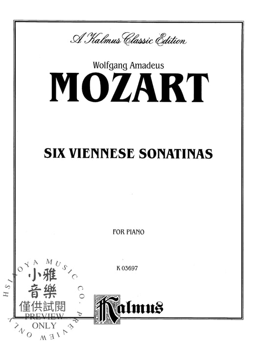 Six Viennese Sonatinas 莫札特 小奏鳴曲 | 小雅音樂 Hsiaoya Music