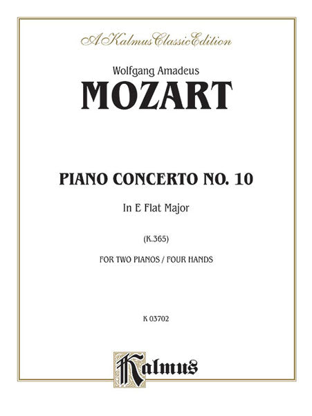 Piano Concerto No. 10 in E-flat Major for Two Pianos, K. 365 莫札特 鋼琴協奏曲 鋼琴 | 小雅音樂 Hsiaoya Music