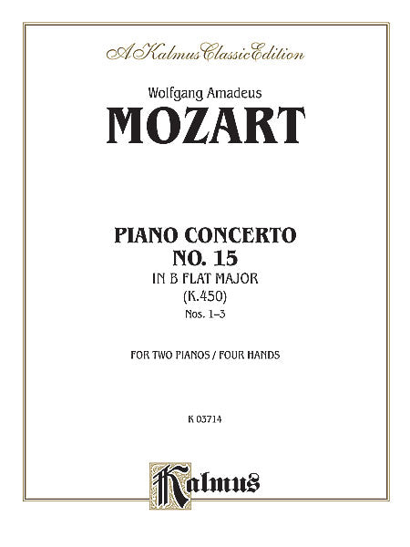 Piano Concerto No. 15 in B-flat, K. 450 莫札特 鋼琴協奏曲 | 小雅音樂 Hsiaoya Music