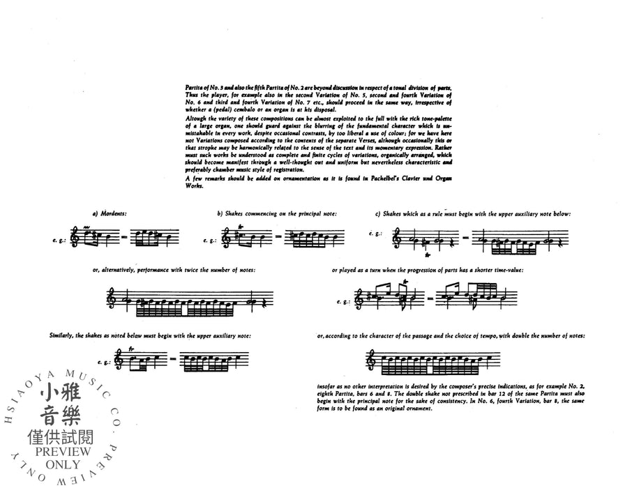 Selected Organ Works, Volume IV 帕海貝爾約翰 管風琴 | 小雅音樂 Hsiaoya Music