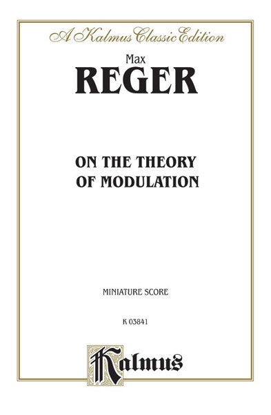 On the Theory of Modulation 雷格馬克斯 | 小雅音樂 Hsiaoya Music