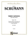 Three Sonatas for the Young, Opus 118 舒曼羅伯特 奏鳴曲 作品 | 小雅音樂 Hsiaoya Music