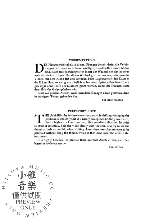 Shifting the Position and Prep. Scale Studies, Opus 8 音階 作品 | 小雅音樂 Hsiaoya Music