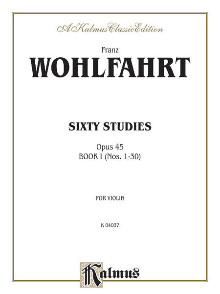 Sixty Studies, Opus 45, Volume I (Nos. 1-30) 作品 | 小雅音樂 Hsiaoya Music