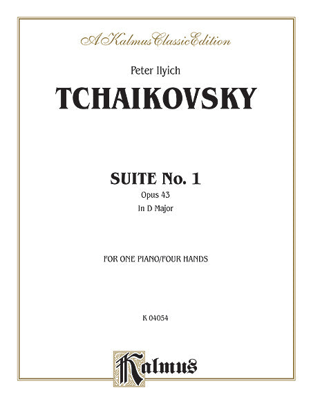 Suite No. 1 in D Major, Opus 43 柴科夫斯基,彼得 組曲 作品 | 小雅音樂 Hsiaoya Music