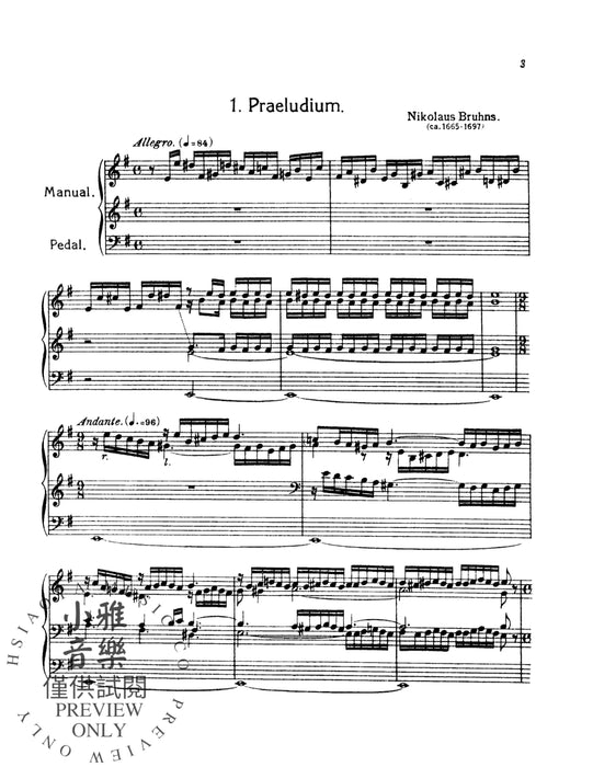 Three Preludes and Fugues 前奏曲 復格曲 | 小雅音樂 Hsiaoya Music