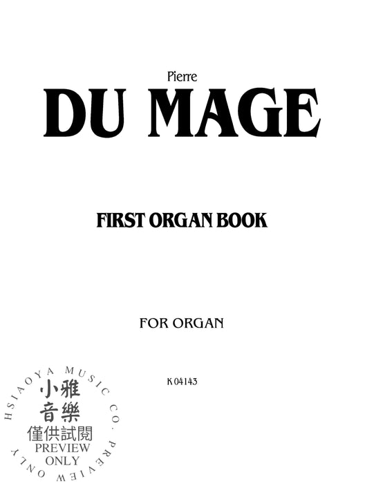 First Organ Book 管風琴 | 小雅音樂 Hsiaoya Music