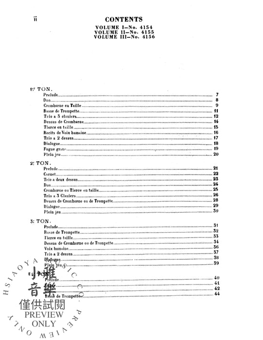 Complete Organ Works, Volume I 管風琴 | 小雅音樂 Hsiaoya Music