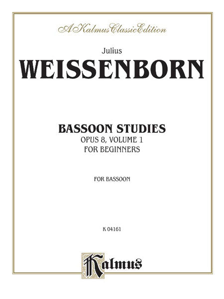 Bassoon Studies for Beginners, Opus 8 低音管 作品 | 小雅音樂 Hsiaoya Music