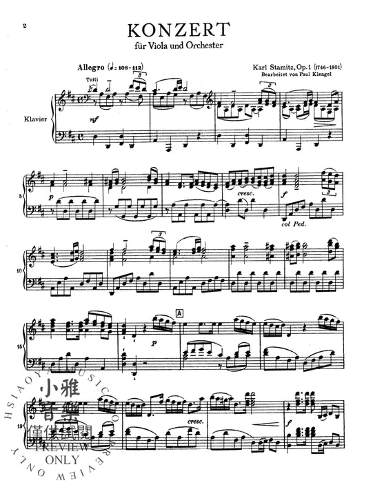 Concerto in D Major, Opus 1 協奏曲 作品 | 小雅音樂 Hsiaoya Music