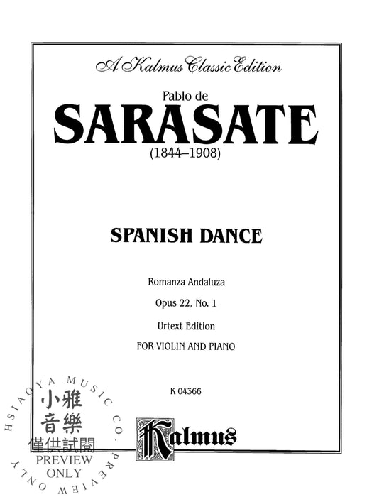 Spanish Dance, Opus 22, No. 1 (Romanza Andaluza) 舞曲 作品 | 小雅音樂 Hsiaoya Music