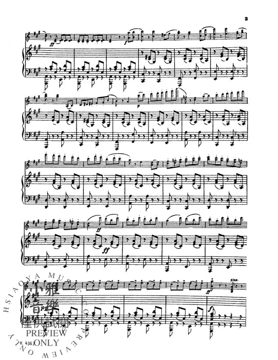 Spanish Dance, Opus 23, No. 2 (Zapateado) 舞曲 作品 | 小雅音樂 Hsiaoya Music