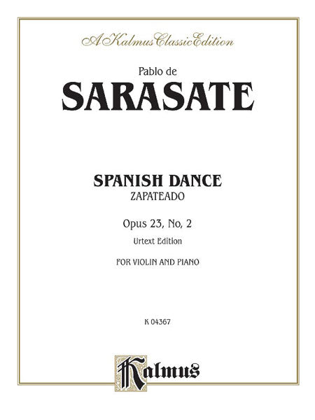 Spanish Dance, Opus 23, No. 2 (Zapateado) 舞曲 作品 | 小雅音樂 Hsiaoya Music