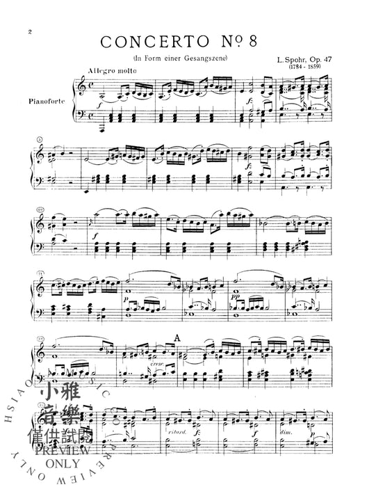 Concerto No. 8, Opus 47 協奏曲 作品 | 小雅音樂 Hsiaoya Music