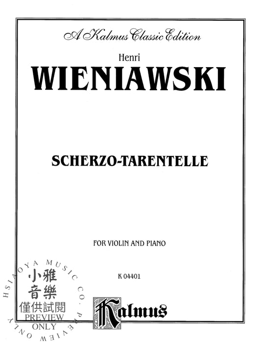 Scherzo Tarantelle, Opus 16 詼諧曲 作品 | 小雅音樂 Hsiaoya Music