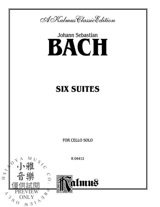 Six Suites for Cello Solo 巴赫約翰‧瑟巴斯提安 組曲 大提琴 獨奏 | 小雅音樂 Hsiaoya Music