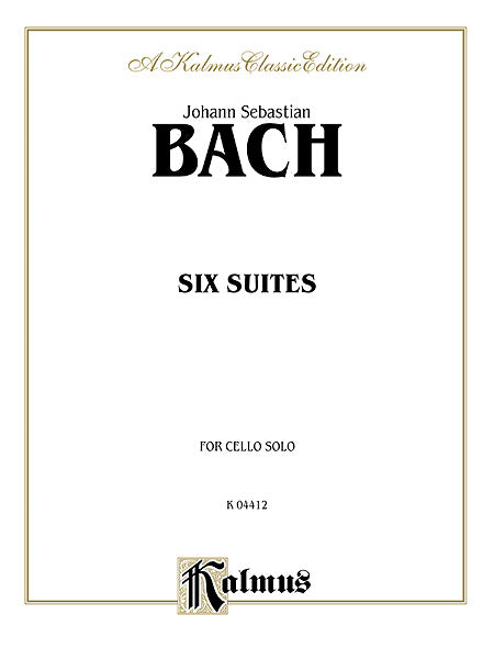 Six Suites for Cello Solo 巴赫約翰‧瑟巴斯提安 組曲 大提琴 獨奏 | 小雅音樂 Hsiaoya Music