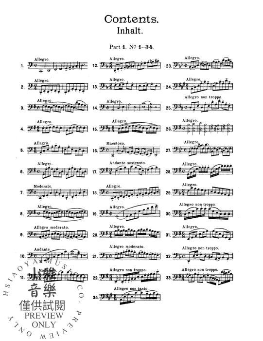 113 Studies, Volume I (Nos. 1--34) | 小雅音樂 Hsiaoya Music