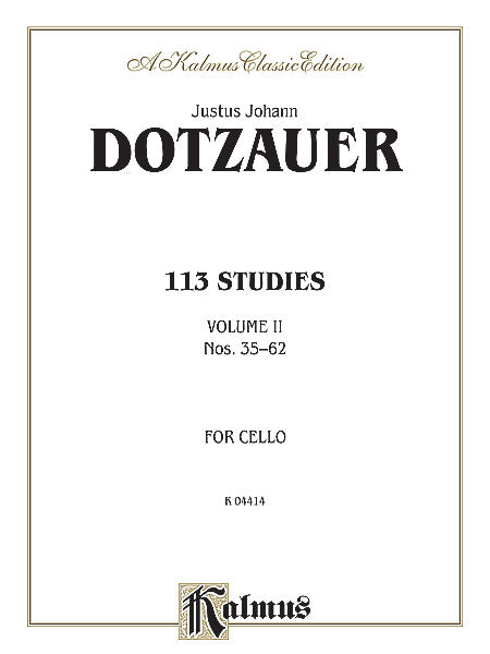 113 Studies, Volume II 多曹兒 | 小雅音樂 Hsiaoya Music