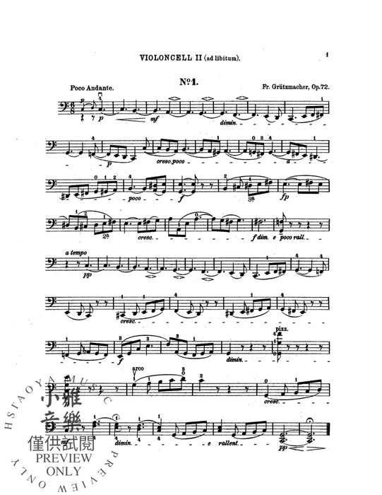 Etudes, Opus 72 練習曲 作品 | 小雅音樂 Hsiaoya Music