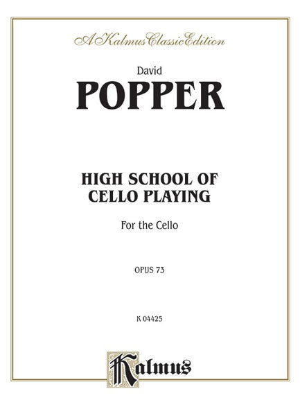 High School of Cello Playing, Opus 73 波珀爾 大提琴 作品 | 小雅音樂 Hsiaoya Music