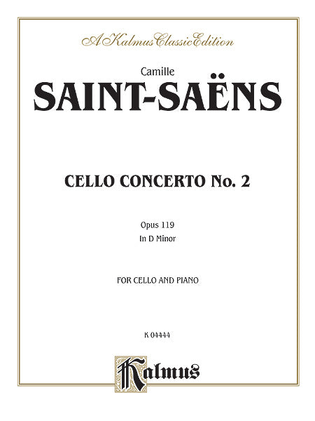 Cello Concerto No. 2, Opus 119 聖桑斯 大提琴 協奏曲 作品 | 小雅音樂 Hsiaoya Music