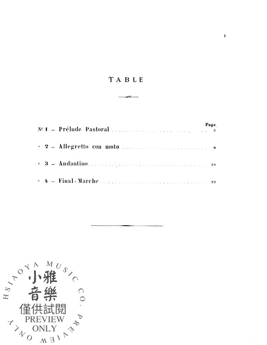Second Suite, Opus 27 (Urtext Edition) 組曲 作品 | 小雅音樂 Hsiaoya Music