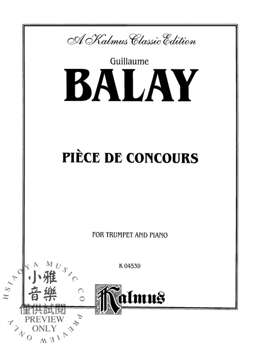 Piece de Concours 小品 | 小雅音樂 Hsiaoya Music