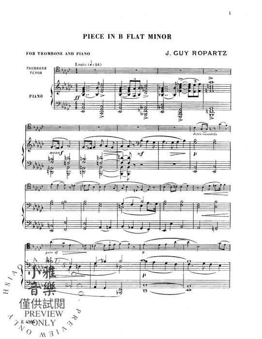 Piece in B-flat Minor 小品 | 小雅音樂 Hsiaoya Music