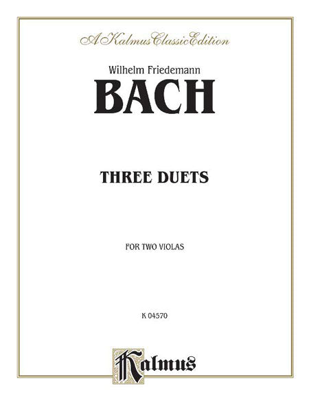 Three Duets for Two Violas 巴赫威廉‧弗利德曼 二重奏 中提琴 | 小雅音樂 Hsiaoya Music