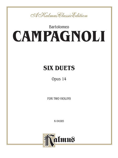 Six Duets, Opus 14 二重奏 作品 | 小雅音樂 Hsiaoya Music