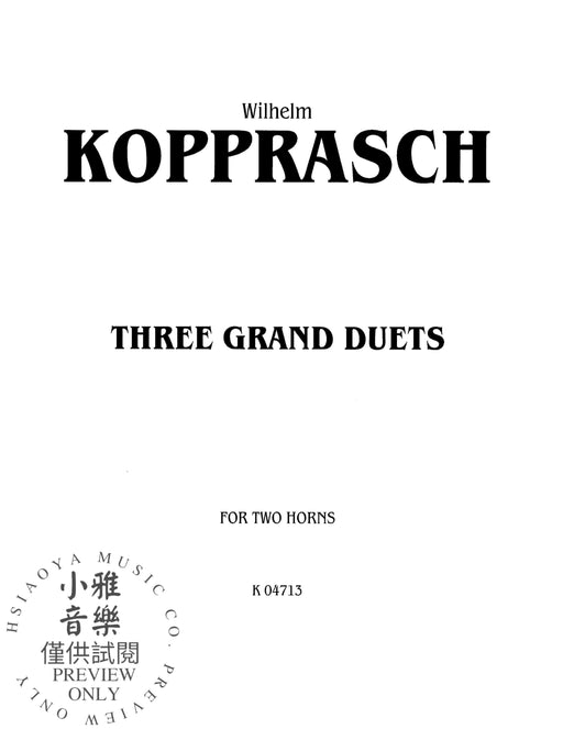 Three Grand Duets 二重奏 | 小雅音樂 Hsiaoya Music