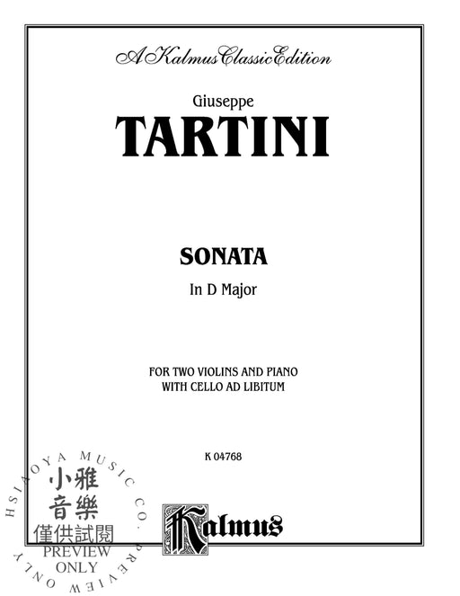 Sonata in D Major 塔悌尼 奏鳴曲 | 小雅音樂 Hsiaoya Music