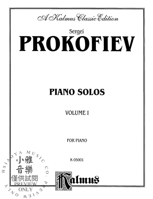 Piano Solos, Volume 1 普羅科菲夫 鋼琴 獨奏 | 小雅音樂 Hsiaoya Music