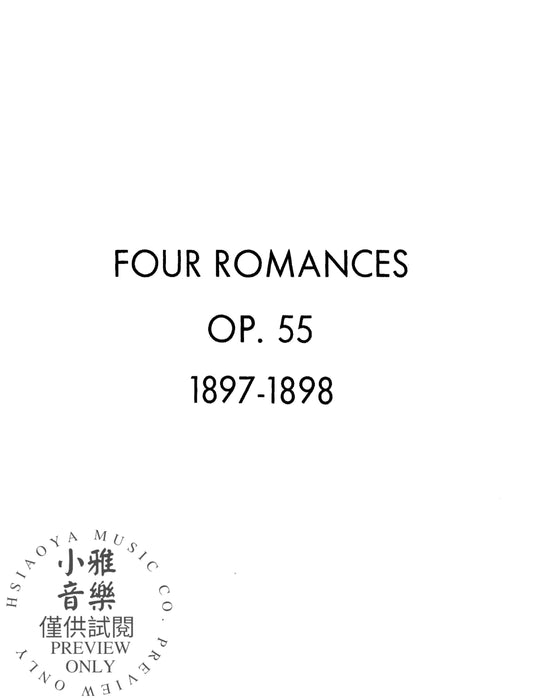 Songs, Volume VII (Opus 55, 56) Vocal Score with English and Russian Text 作品 聲樂總譜 | 小雅音樂 Hsiaoya Music