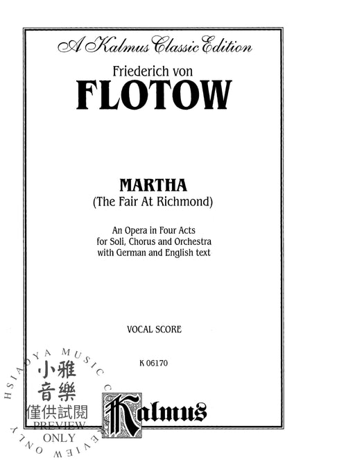 Martha 弗洛妥 瑪塔 | 小雅音樂 Hsiaoya Music