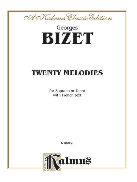 Twenty Melodies for Soprano or Tenor 比才 | 小雅音樂 Hsiaoya Music