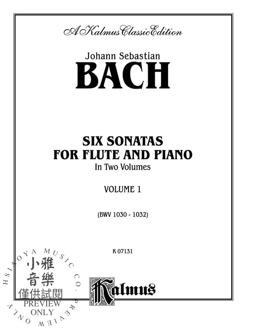 Six Sonatas, Volume I (BWV 1030-1032) 巴赫約翰‧瑟巴斯提安 奏鳴曲 | 小雅音樂 Hsiaoya Music