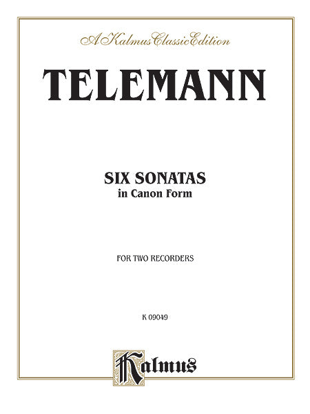 Six Sonatas in Canon Form 泰勒曼 奏鳴曲 卡農曲 | 小雅音樂 Hsiaoya Music