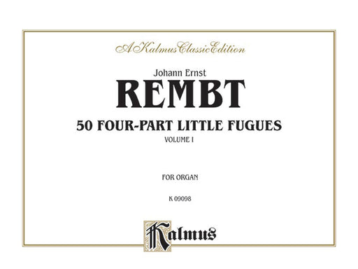50 Four-Part Little Fugues, Volume I 復格曲 | 小雅音樂 Hsiaoya Music