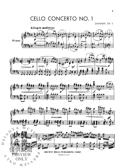 Cello Concerto No. 1 大提琴 協奏曲 | 小雅音樂 Hsiaoya Music