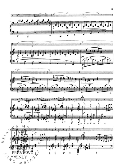 Cello Sonata in A Minor, Opus 36 葛利格 大提琴 奏鳴曲 作品 | 小雅音樂 Hsiaoya Music