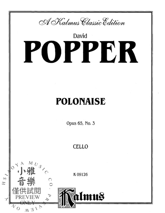 Polonaise, Opus 65/3 波珀爾 波蘭舞曲作品 | 小雅音樂 Hsiaoya Music