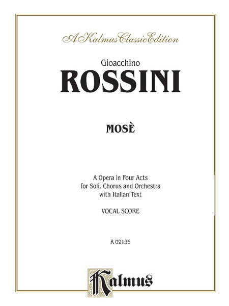 Mose 羅西尼 | 小雅音樂 Hsiaoya Music