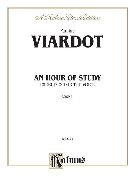 An Hour of Study, Book II Exercises for the Voice 練習曲 | 小雅音樂 Hsiaoya Music