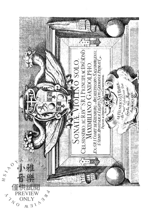 Eight Violin Sonatas 小提琴 奏鳴曲 | 小雅音樂 Hsiaoya Music