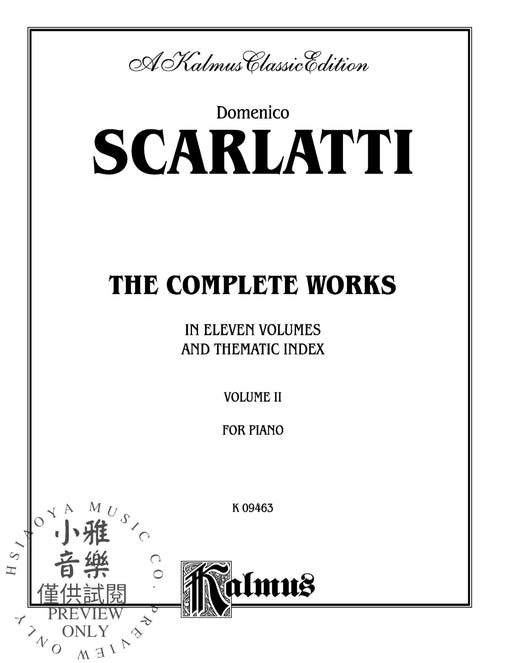 The Complete Works, Volume II 斯卡拉第多梅尼科 | 小雅音樂 Hsiaoya Music