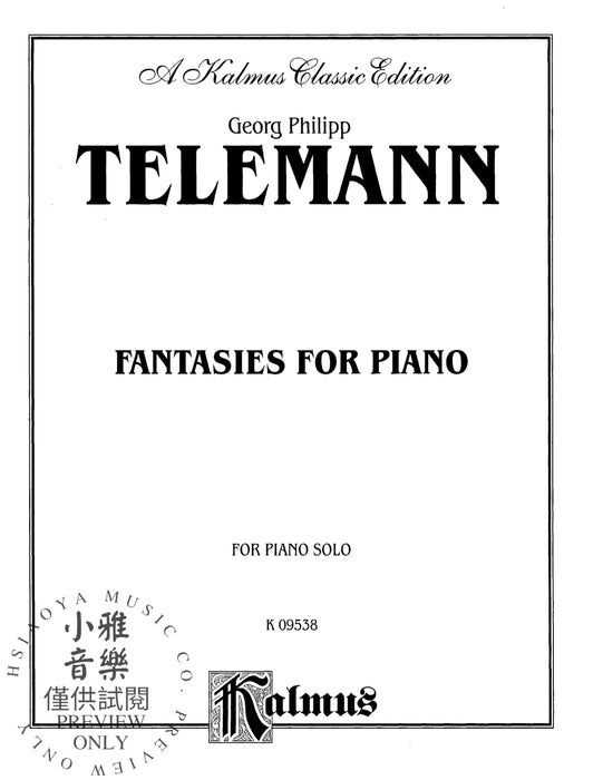 Fantasies for Piano 泰勒曼 幻想曲 鋼琴 | 小雅音樂 Hsiaoya Music