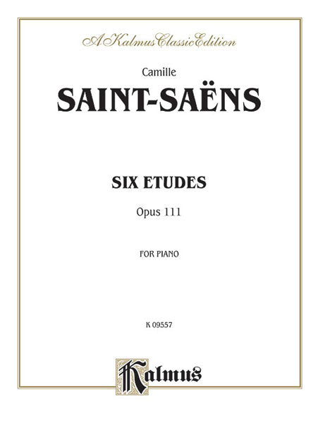Six Etudes, Opus 111 聖桑斯 練習曲 作品 | 小雅音樂 Hsiaoya Music